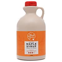⭐Jarabe de arce Grado A (Dark- Robust taste) - 1 litro (1-35 Kg) - Miel de arce - Sirope de Arce - Original maple syrup